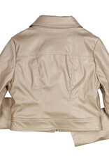 Gymp bomber blazer goud Mylo