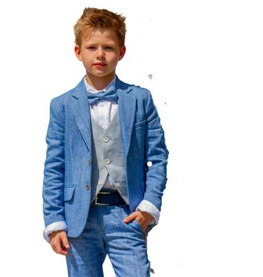 Dlux blazer indigo blauw Bartus