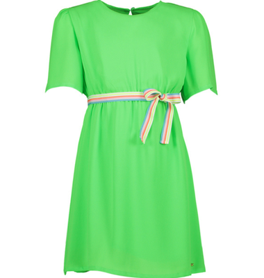 Blue Bay jurk CARLA neon groen