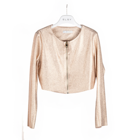 Elsy blazer goud met rits