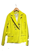 Emie blazer lime knopen