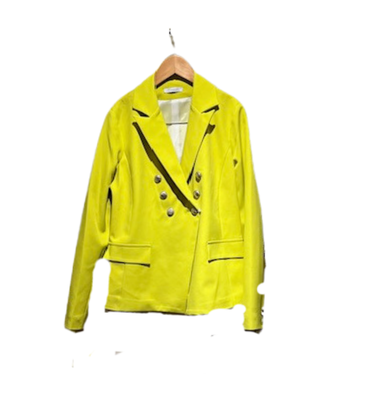 Emie blazer lime knopen