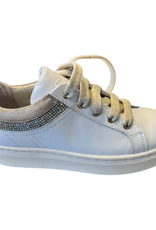 Rtb/Hoops sneaker wit met goud glitter accent