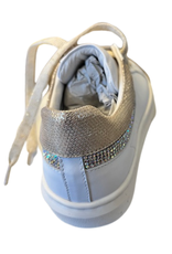 Rtb/Hoops sneaker wit met goud glitter accent