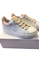 Rtb/Hoops sneakers parelmoer met nude accent