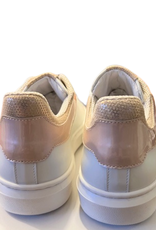 Rtb/Hoops sneakers parelmoer met nude accent