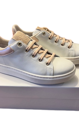 Rtb/Hoops sneakers parelmoer met nude accent