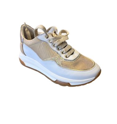 Rtb/Hoops sneakers spec zool wit nude creme tinten