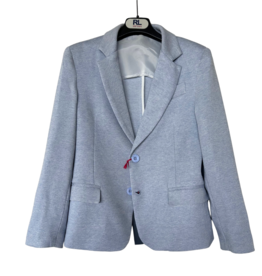 Red Limit blauwgrijze stretch blazer