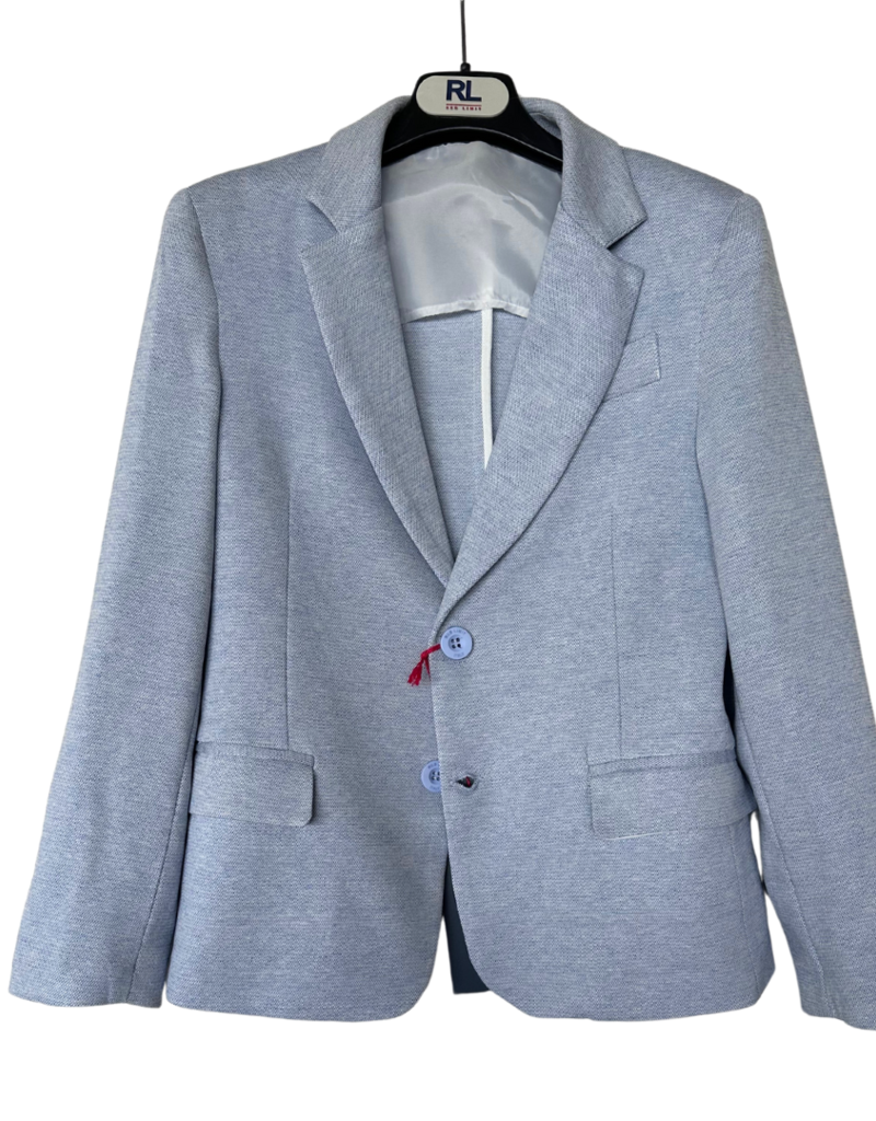 Red Limit blauwgrijze stretch blazer