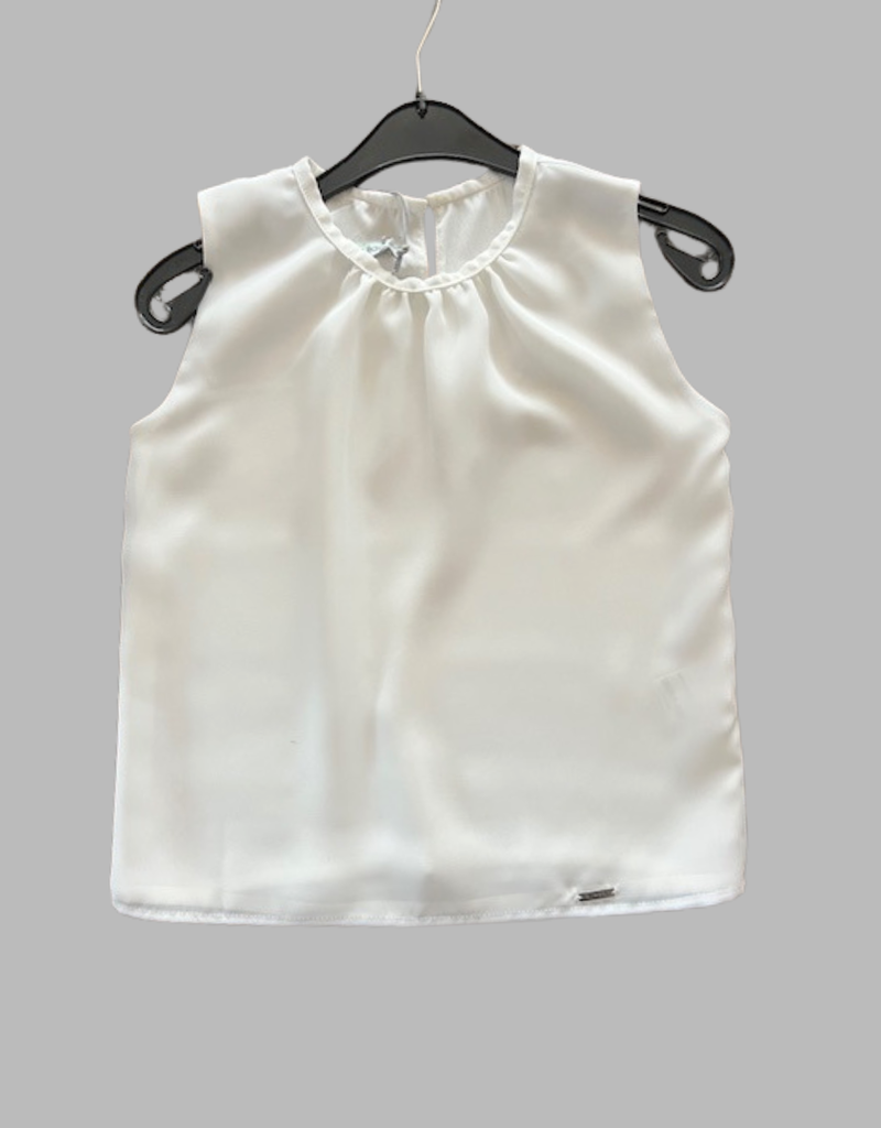 Blue Bay Party Top off white Feline