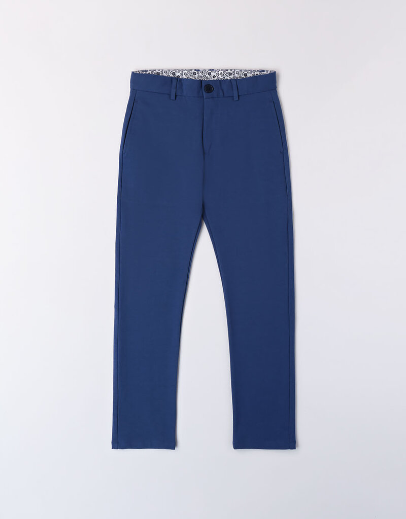 Banda broek lang kobaltblauw