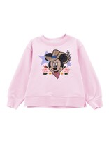 Monnalisa roze trui met Mickey