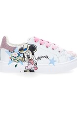 Monnalisa leren sneakers met print