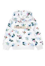 Monnalisa hoodie met bianca en bloemen