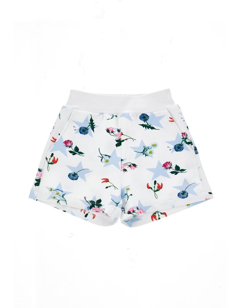 Monnalisa short met bianca en bloemen