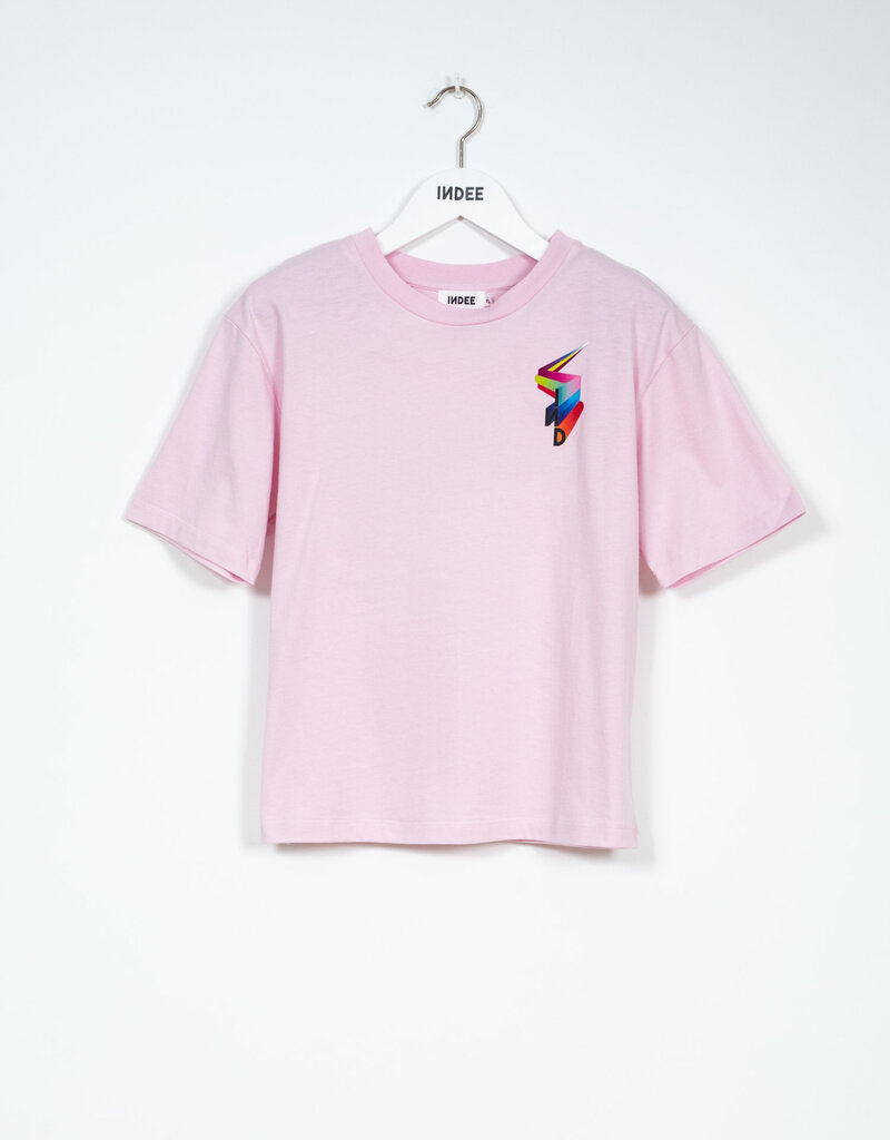 Indee T-shirt roze provence girl