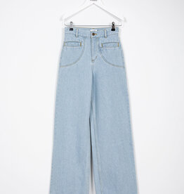 Indee Jeans Perla light denim wijde pijpen