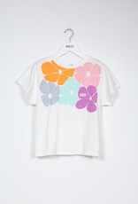 Indee T-shirt bloemen pastel princess