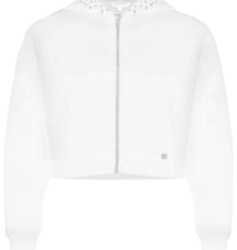 Kocca gilet off white kap rits