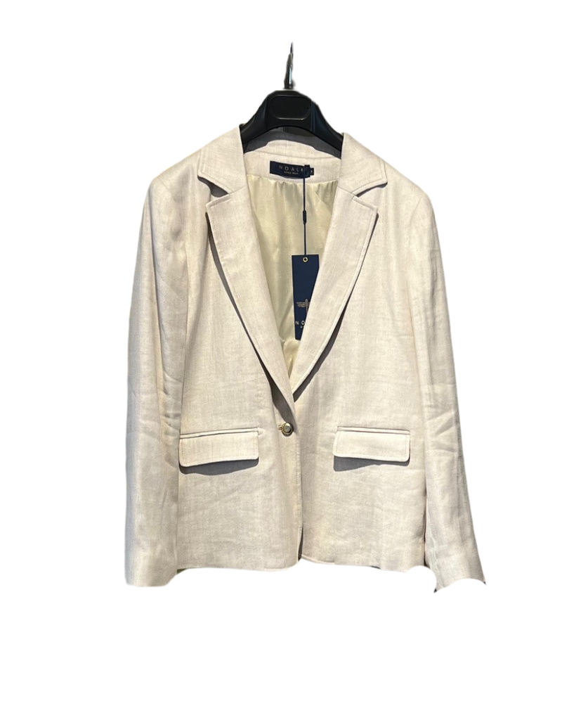 Noali blazer ecru goudglans