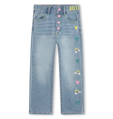 Billieblush Jeans broek regenboogkleurtjes