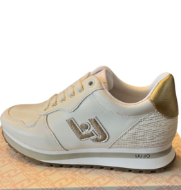 Liu Jo sneaker wit goud