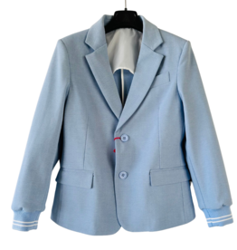 Red Limit lichtblauwe blazer 961 met manchet