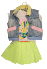 Billieblush rok neon geel