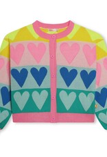 Billieblush gilet brei multicolor roze