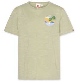 AO76 T-shirt lichtkaki island Mat