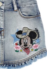 Monnalisa jeans short met Minnie