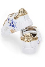 Monnalisa witte sneaker met donald duck print