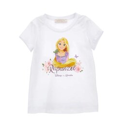 Monnalisa T-shirt met print van rapunzel
