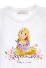 Monnalisa T-shirt met print van rapunzel