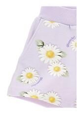 Monnalisa paars short met witte margrieten