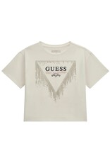 Guess T-shirt wit glitter logo
