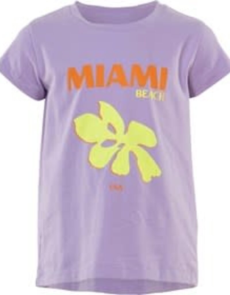 Blue Bay T-shirt JUSTIN paars Miami