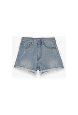 Please short jeans light afgewassen