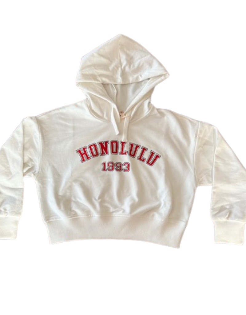 Please hoodie ecru honolulu