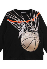 Molo sweater zwart basketbal net