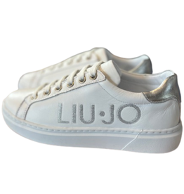 Liu Jo sneaker logo zilver hogere zool