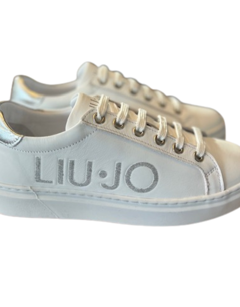 Liu Jo sneaker logo zilver hogere zool