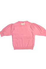 Morley trui brei pastel roze floral knit