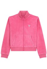 Guess gilet rits fuchsia