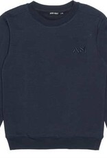 Antony Morato sweater logo donkerblauw