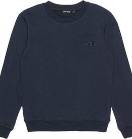 Antony Morato sweater logo donkerblauw