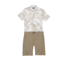 Antony Morato short stretch gabardine beige