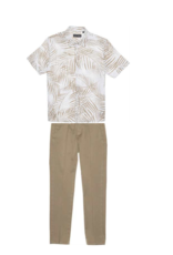 Antony Morato short stretch gabardine beige