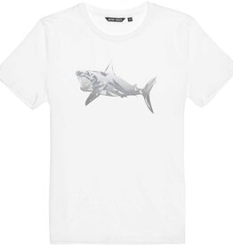 Antony Morato T-shirt wit print haai grijs
